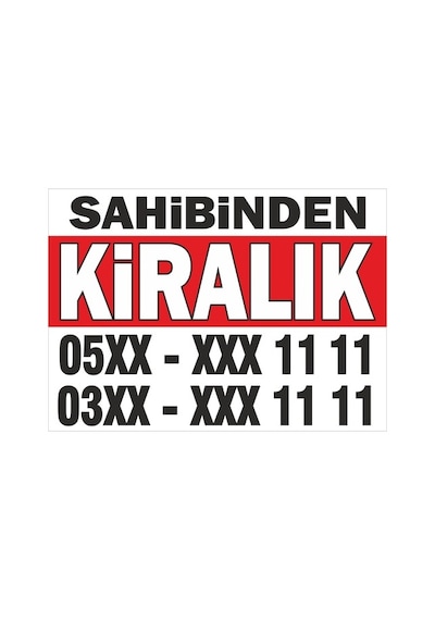 Sahibinden Kiralık Branda-Afiş-Pankart Avrupa Yırtılmaz Branda