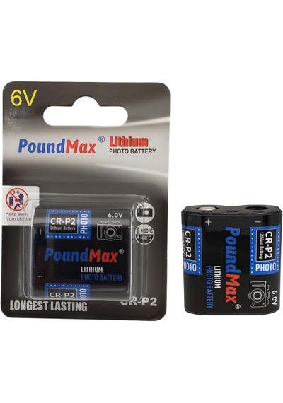 Poundmax Crp2 6v Lityum Pil Fotoğraf Makinesi İçin Cr223,dl223