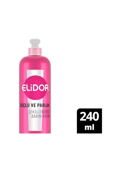 Elidor 7/24 Güçlü Ve Parlak Saç Bakım Kremi 240 Mililitre
