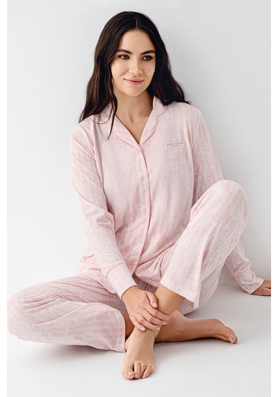 Pierre Cardin Kadın Krem Pijama Takımı Pc9087-s-v1 Krem