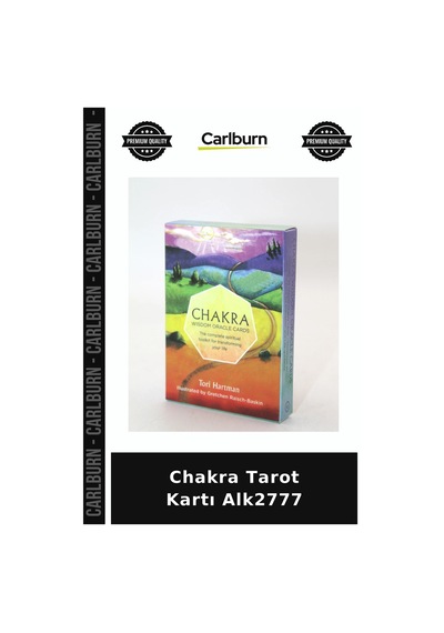 Özel Üretim Kişisel Gelişim Kehanet Chakra Tarot Kartı Alk2777