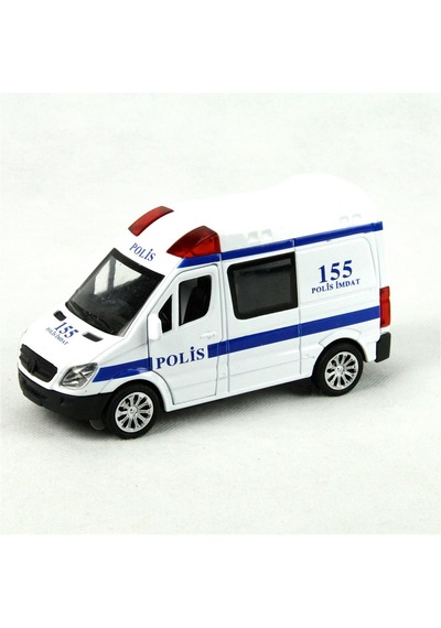 Vardem Çekbırak 1:30 Işıklı Sesli Polis Arabası 588a-pol