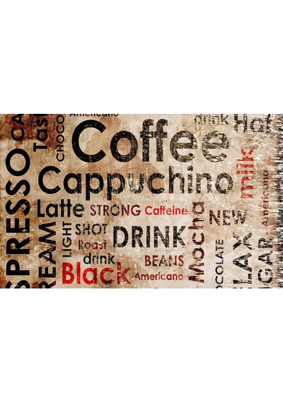 Kafeler İçin Coffee Yazılı Duvar Kağıdı (359331044)