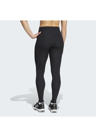 Adidas Kq5810 All Me Rıb L Kadın Spor Tayt Siyah