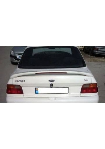 Ford Escort Sedan Spoiler Lambali (Astarli) - Mat Siyah STR-1012