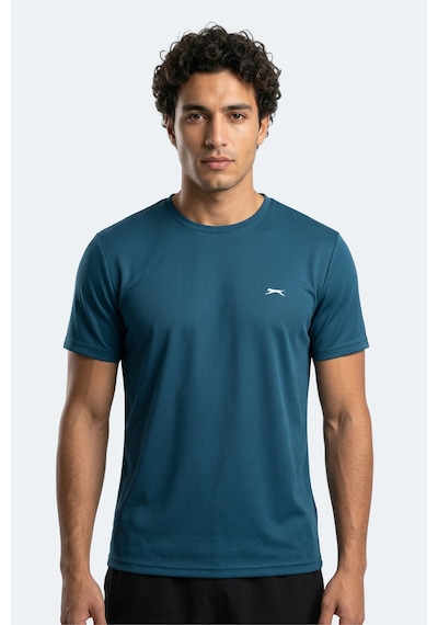 Slazenger Haunted I Erkek Petrol Tişört