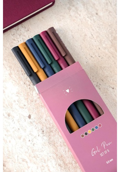 0.5 Mm 6'li Jel Kalem Seti Genel