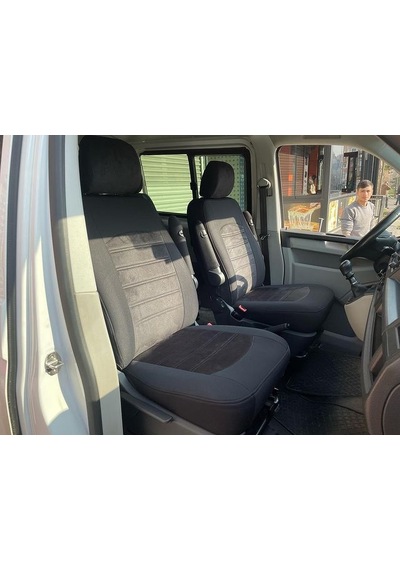 Volkswagen Transporter 5+1 Araca Özel Oto Koltuk Kılıfı (158048)