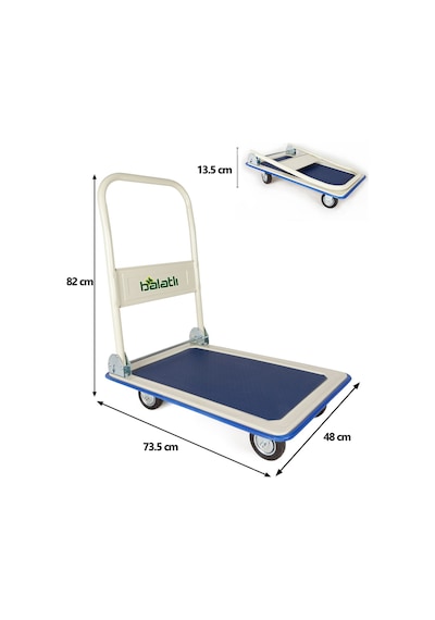 Balatlı PH150  Paket Taşıma Arabası 150 KG