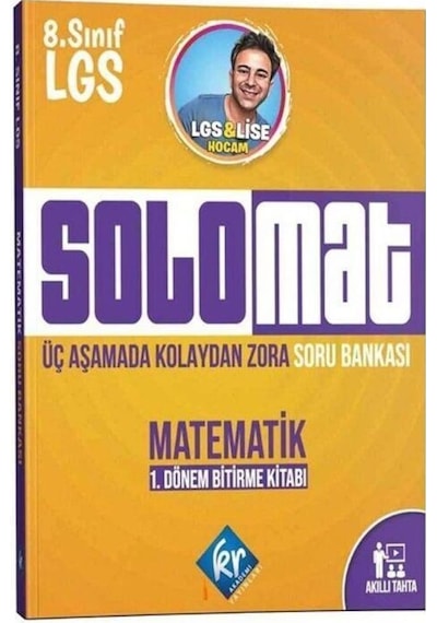 8. Sınıf Lgs Matematik Solomat 1. Dönem Soru Bankası Kr Akademi