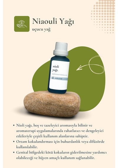 Niaouli Yağı 30 Ml - Koku Ve Akıntı, Aromaterapi Uçucu Yağ