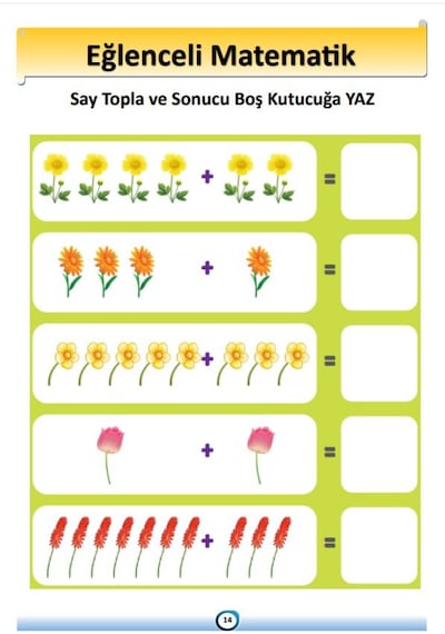 Okul Öncesi Ve Birinci Sınıflar Eğlenceli Matematik Kitap Seti