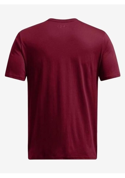 Under Armour Ua Team Issue Wordmark Ss Erkek Günlük Tişört Bordo