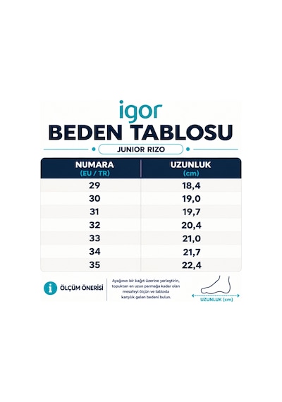 İgor Igor Junior Pana Çocuk Panduf - Okyanus W10347-225