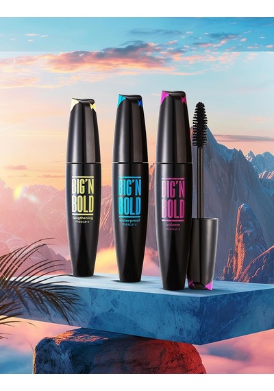 Lexroo Hacim Veren Maskara Siyah - Big N Bold Mascara - 001-8682536040402