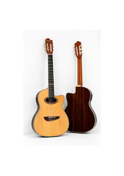Torres Cg40 Elektro Klasik Gitar 4/4 Profesyonel Fishman Preamp Masif Ladin - 7694014380193