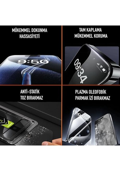 Ayrex İphone Xr Ve İphone 11 İle Uyumlu Hayalet Privacy Temperli Cam, Easy Fix Kolay Kurulum Serisi Yüksek Kaliteli