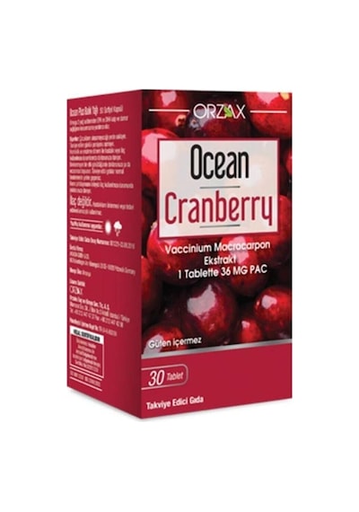 Ocean Cranberry Turna Yemişi Ekstresi 30 Tablet