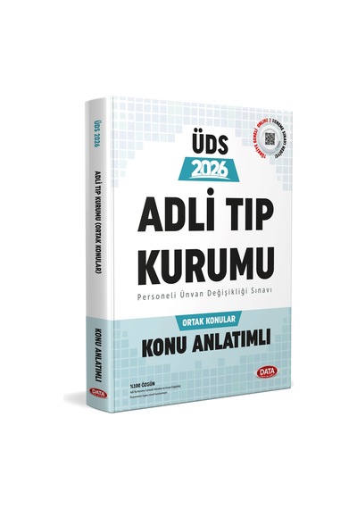 Data 2026 Üds Adli Tıp Kurumu Ortak Konular Konu Anlatımlı Data Y