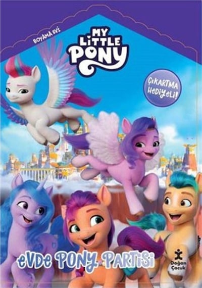 My Little Pony Boyama Evi Evde Pony Partisi Doğan Çocuk