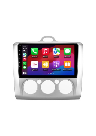 Ford Focus 2006-2011 Android Multimedya Carplay Android Auto Navigasyon Kameralı 8gb Ram 64gb 9"