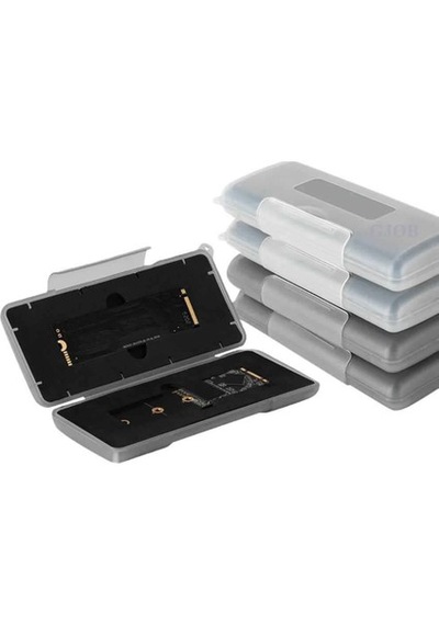 Gjob M2 2280 Ssd Plastik Kasa Antistatik Saklama Kutusu Bellek Tutucu 1 Adet X M.2 Nvme 2280 Katı Hal Sürücüsü Için Koruma