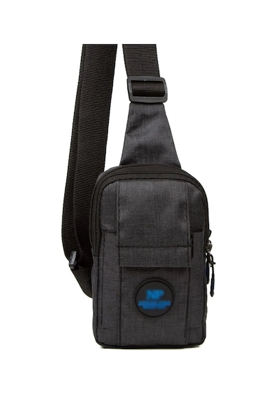 Bizoon Np261 Unisex Keten Kumaş Telefon Bölmeli Çapraz Askılı Omuz Çantası, Günlük Spor 001