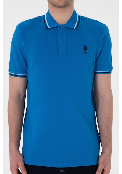 U.S. Polo Assn. Erkek Regular Fit Polo Yaka Kobalt Mavi Basic Tişört 50306011-VR077 U.S. Polo Assn. Erkek Regular Fit Polo Yaka Kobalt Mavi Basic Tişört 50306011-VR077