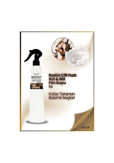 Redist İki Fazlı Milk Honey Fön Suyu 400 Ml