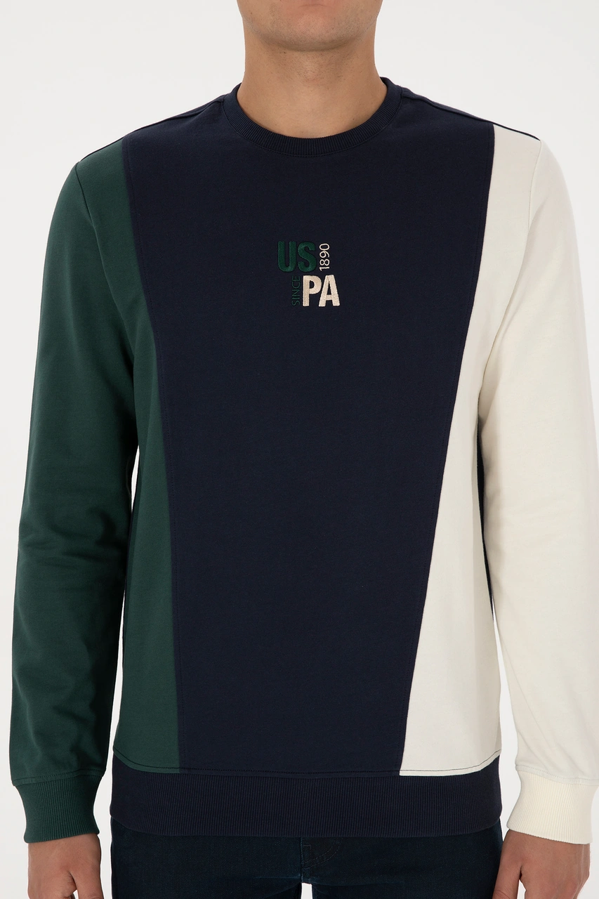 U.s. Polo Assn. Erkek Açık Lacivert Sweatshirt 50316379-vr059 Acık Lacıvert