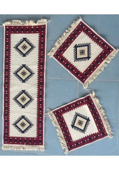 Oto Koltuk Kilim Seti | Araç Koltuk Kılıfı 3'lü set