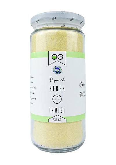 Organik İrmik 330gr