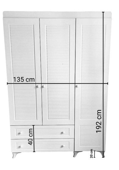 3 Kapaklı Beyaz Panjur Mdf Dolap Şık, Dayanıklı Ve Geniş Depola 3 Kapaklı Beyaz Panjur Mdf Dolap Şık, Dayanıklı Ve Geniş Depola