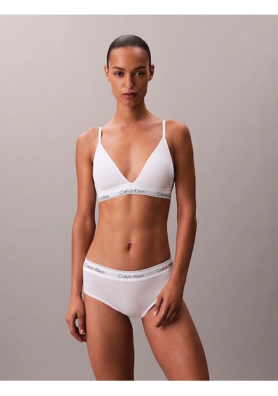 Calvin Klein Kadın Marka Logolu Şık Tasarımlı Günlük Kullanıma Uygun Beyaz Sütyen Lv00qf8498 100