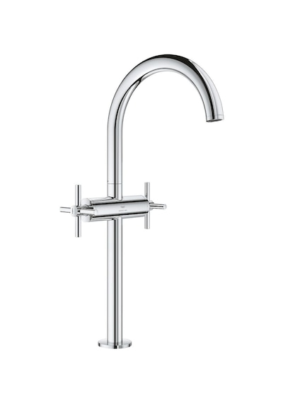 Grohe Atrio Lavabo Bataryası, 1/2" XL-Boyut - 21149000 Gümüş