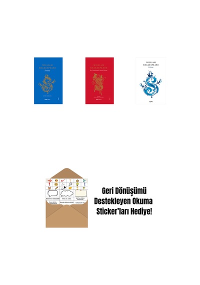 Fırtına Ciltli + Bir Yazdönümü Gecesi Rüyası Ciltli + Fırtına + Okuma Sticker'ları