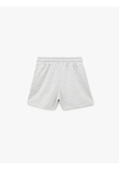 Koton Cepli Beli Bağcıklı Pamuklu Slim Fit Mini Şort Gri Melanj 6sal40004ık Gri Melanj Koton Cepli Beli Bağcıklı Pamuklu Slim Fit Mini Şort Gri Melanj 6sal40004ık Gri Melanj