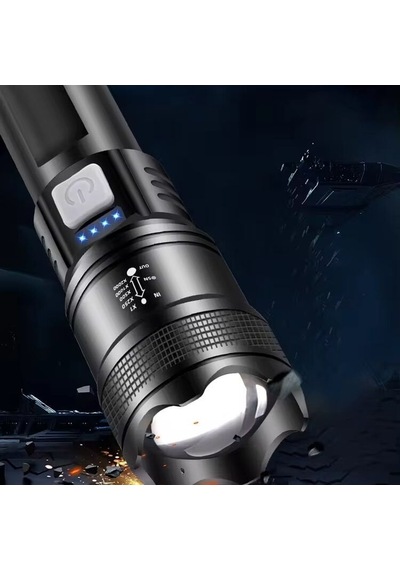 Flashlıght El Feneri Xy-818 Çok Renkli