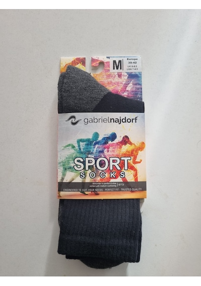 Gabriel Najdorf Termal Trekking Sport Çorap Gri