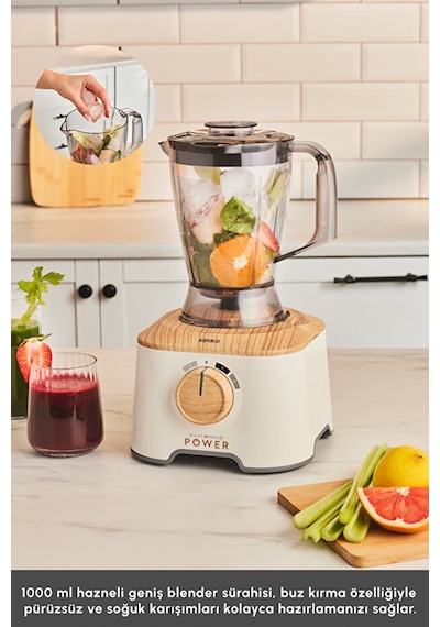 Karaca Mastermaid Power 10 in1 2000 W Mutfak Robotu