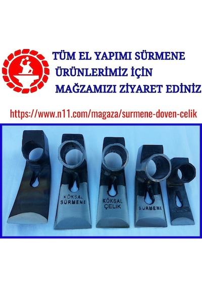 Sürmene El Yapımı Çelik Küçük Keser Keskin Sağlam A + Kalite
