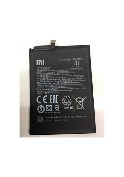 Xiaomi Redmi Note 9S (BN55) Batarya Pil