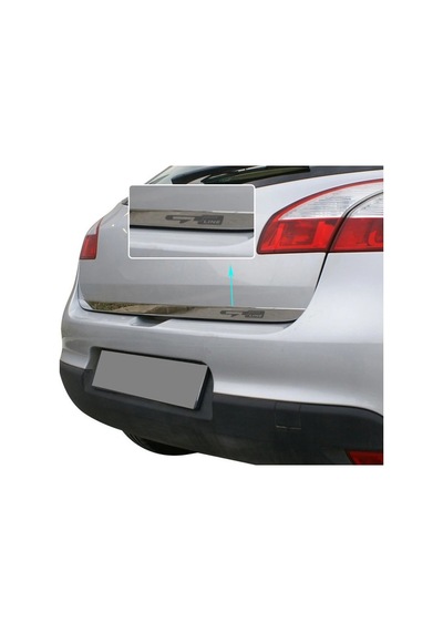 Renault Megane 3 Gt Line Formlu Krom Bagaj Alt Çıta Paslanmaz Çel