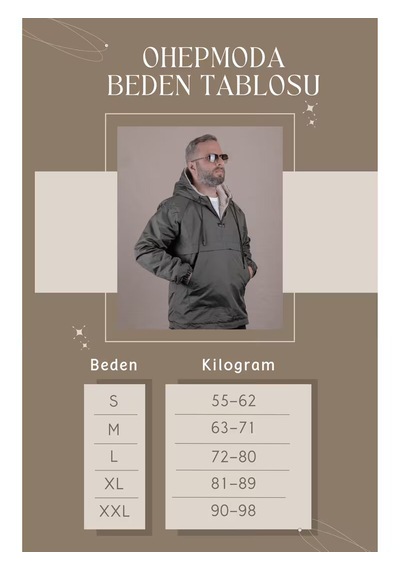 Yağmurlu Ve Soğuk Havalara Karşı Şık Koruma: Dar Kesim Erkek Yağmurluk Mont Yeşil