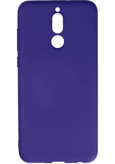 Newface Huawei Mate 10 Lite Kılıf Nano İçi Kadife Silikon - Mor Belirtilmemiş