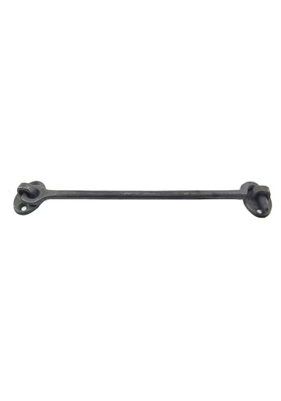 Antika Tarz Dekoratif Pirinç Çengeli - 20cm, Oksit