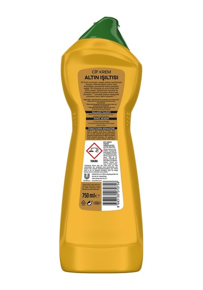 Cif Krem Yüzey Temizleyici Altın Işıltısı Amber Kokulu 750 Ml Diğer