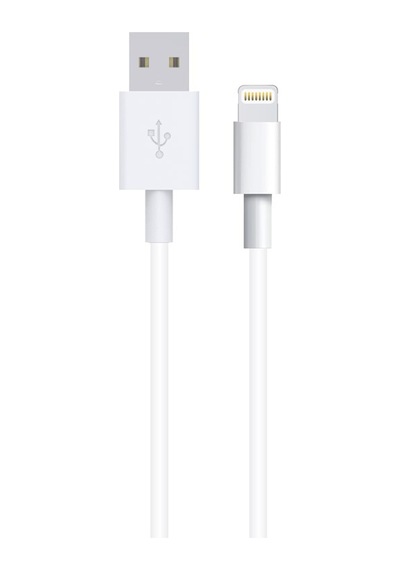 Nettech NT-20 Plastik 100 CM Lightning Şarj Ve Data Kablosu Beyaz