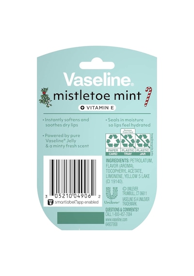 Vaseline Mistletoe Mint Dudak Nemlendirici 7gr