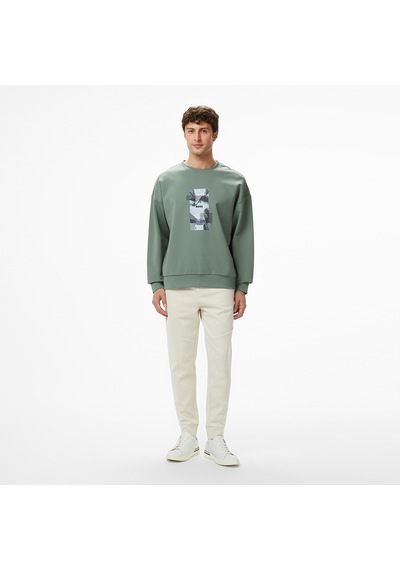 Boss Stenson Zone Erkek Yeşil Sweatshirt50548324